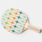  geometrische Starbursts Ping Pong Paddle Tafeltennisbatje (Zijkant)