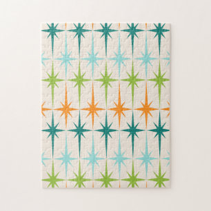 geometrische Starbursts Puzzle Legpuzzel