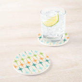  Geometrische Starbursts Sandstone Onderzetter (Zijkant)