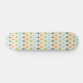  geometrische Starbursts Skateboard (Horizontaal)
