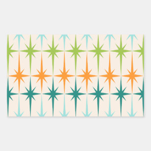  Geometrische Starbursts Stickers