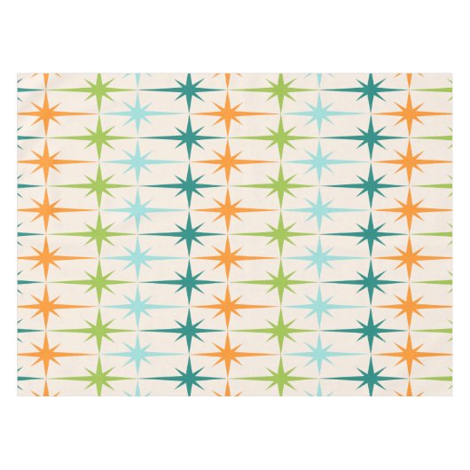 geometrische Starbursts Tablecloth Tafelkleed (Voorkant (Horizontaal))