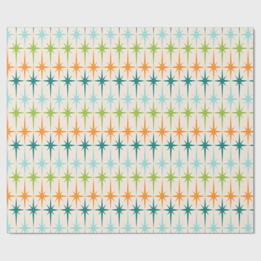  geometrische starbursts Verpakkingspapier Cadeaupapier (Vlak)