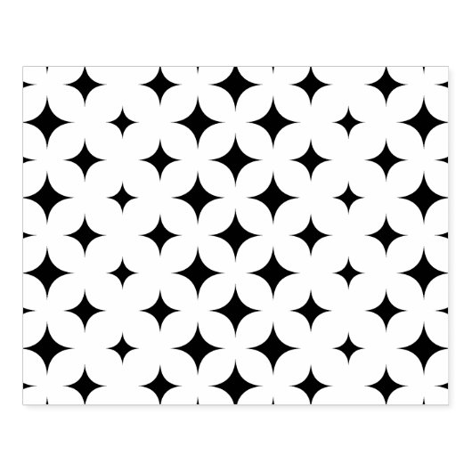 geometrische sterren kunststempel rubberstempel (Afrduk)