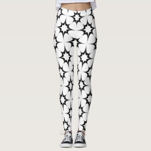 geometrische sterren leggings