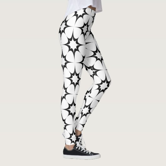 geometrische sterren leggings (Rechts)