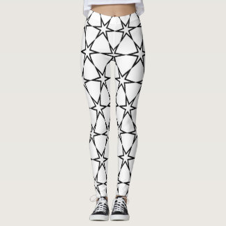 geometrische sterren leggings