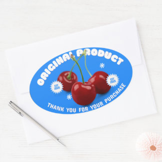 geometrische sticker, roze groene sticker, modern  ovale sticker