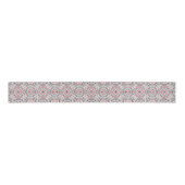 Geometrische stijl glitters koper metallic bruilof grosgrain lint (Voorkant)