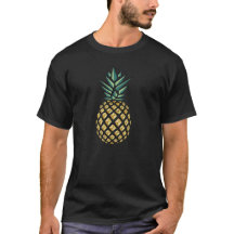 Geometrische stijl Golden Pineappel