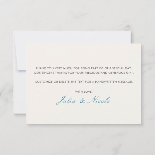 Geometrische stijl sprankelt koper Metallic bruilo (Achterkant)