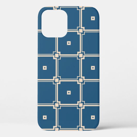 Geometrische, stijlvolle achtergrond. Case-Mate iPhone case (Achterkant)