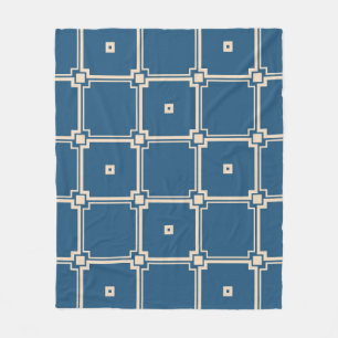 Geometrische, stijlvolle achtergrond. fleece deken