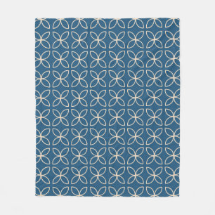 Geometrische, stijlvolle achtergrond. fleece deken