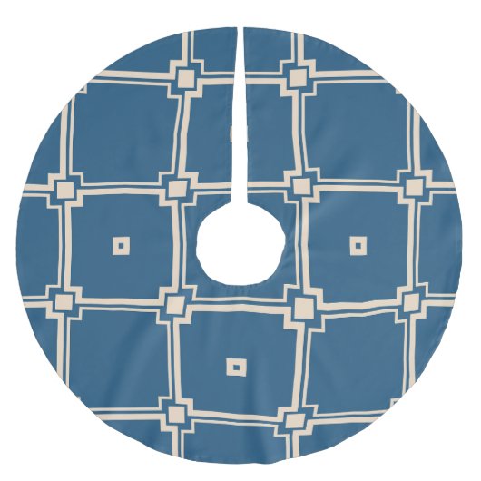 Geometrische, stijlvolle achtergrond. kerstboom rok (Voorkant)