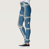 Geometrische, stijlvolle  achtergrond. leggings (Links)