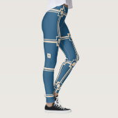 Geometrische, stijlvolle  achtergrond. leggings (Rechts)