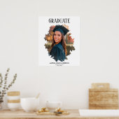 Geometrische stijlvolle fotograduatie-partij poster (Keuken)