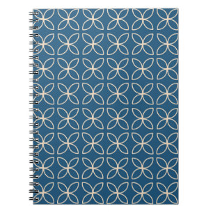 Geometrische, stijlvolle vintage achtergrond. notitieboek