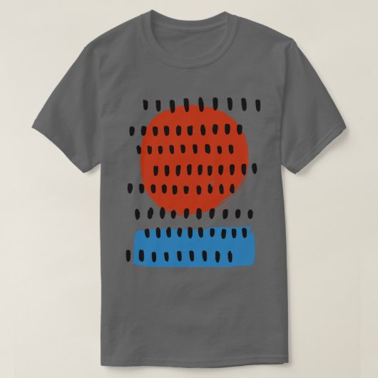 Geometrische Stippen 1 T-shirt (Design voorkant)