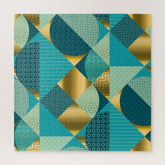  geometrische stof, naadloze patchwork. legpuzzel (Verticaal)