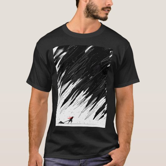 Geometrische Storm T-shirt (Voorkant)