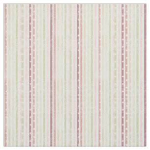Geometrische strepen en polka dots pastel stof