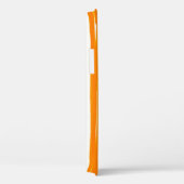 Geometrische strepen, oranje waterverf illustratie Case-Mate iPhone case (Achterkant / Rechts)