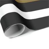 Geometrische strips cadeaupapier (Rol Hoek)