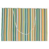 Geometrische strips zonder mint, naadloos groot cadeauzakje (Achterkant)