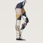 Geometrische stroom: Modern Elegance Leggings Ontw (Rechts)