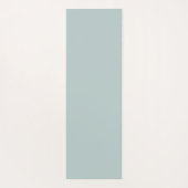 Geometrische stropen van pasta's Blush Mint Green Yogamat (Achterkant)