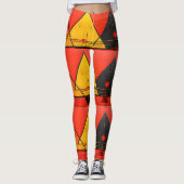Geometrische symbolen Abstract #03. Leggings (Voorkant)