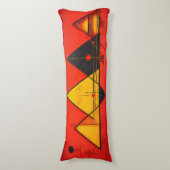 Geometrische symbolen Abstract #03. Lichaamskussen (Voorkant Verticaal)