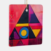 Geometrische symbolen Abstract #04. Keramisch Ornament (Rechts)