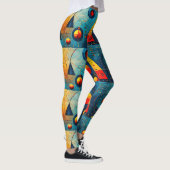 Geometrische symbolen abstract #06. leggings (Rechts)