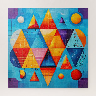 Geometrische symbolen Abstract #09 Legpuzzel