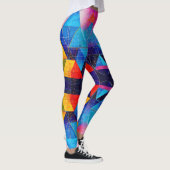 Geometrische symbolen Abstract #10 Leggings (Rechts)