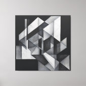 Geometrische Symfonie Canvas Afdruk (Voorkant)