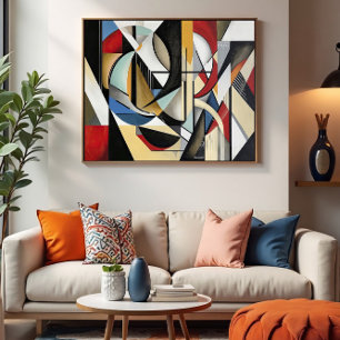 Geometrische symfonie perfecte harmonie poster