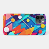 Geometrische symfonie van kleur Case-Mate iPhone case (Achterkant (horizontaal))