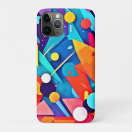 Geometrische symfonie van kleur Case-Mate iPhone case