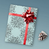 geometrische symmetrie cadeaupapier