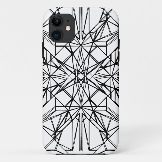 geometrische symmetrie Case-Mate iPhone case (Achterkant)