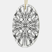 geometrische symmetrie keramisch ornament (Links)