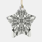 geometrische symmetrie keramisch ornament (Rechts)