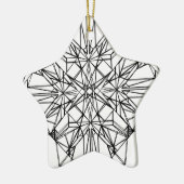 geometrische symmetrie keramisch ornament (Links)