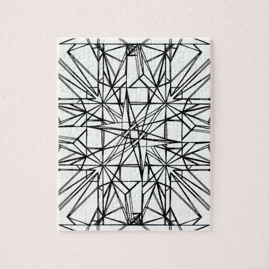 geometrische symmetrie legpuzzel (Verticaal)