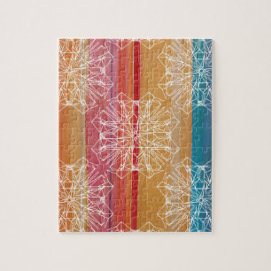 Geometrische symmetrie legpuzzel