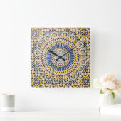 Geometrische tegel, Marokko Vierkante Klok (Huis)